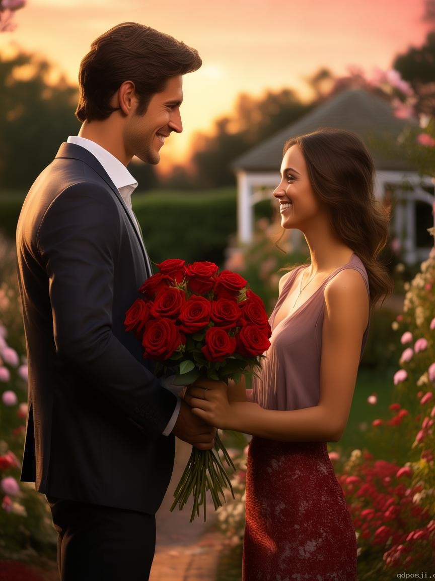 恋爱秘籍：一束花与正式告白的浪漫启程🌹💖