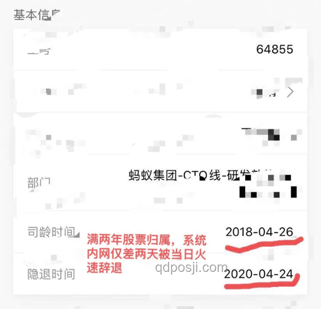 阿里离职员工内网发帖事件研究