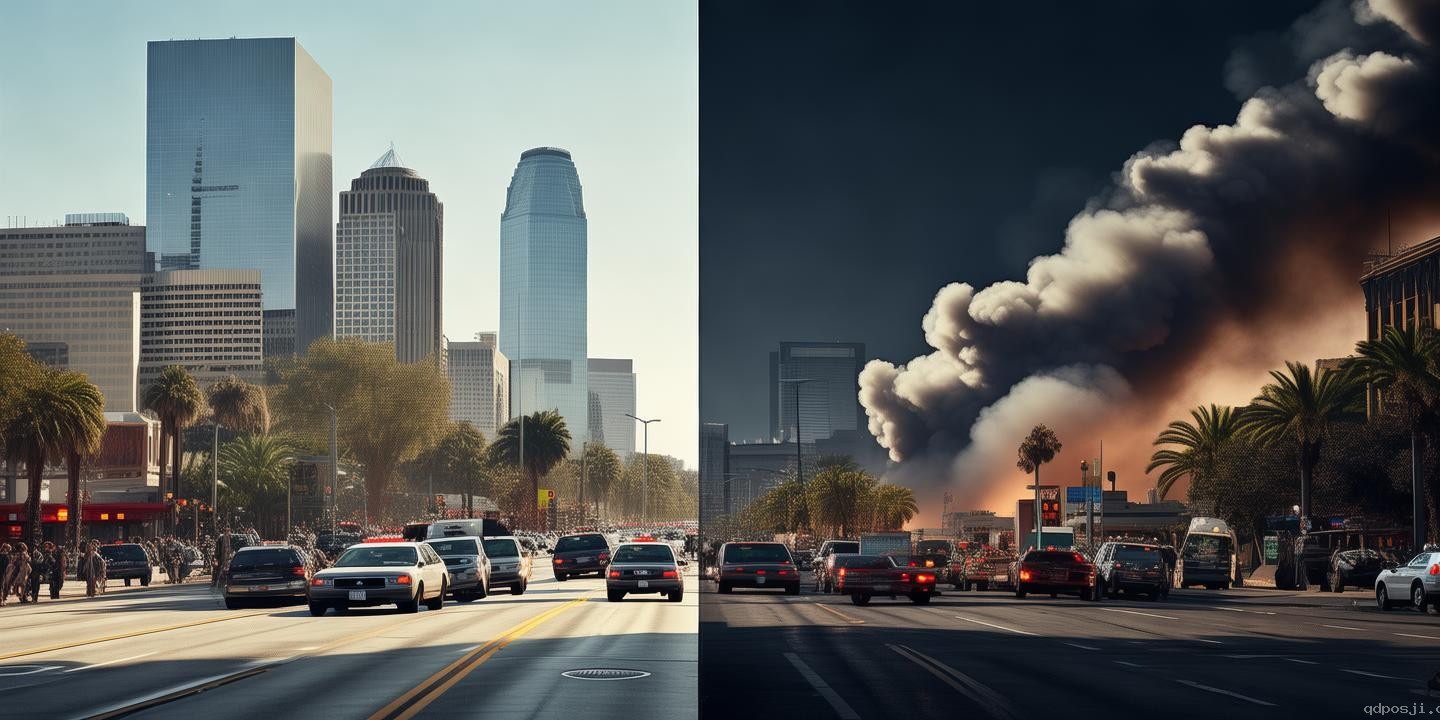 洛杉矶与911对比：哪个事件更混乱？